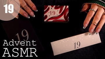 ASMR ✨🎄 Advent Day 19 ✨ 2024 (🎧 soft spoken, tapping, scratching)