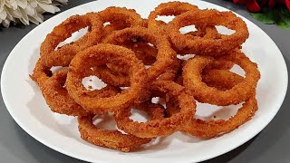 How To Make Crispy Onion Rings| Onion Rings Recipe by Appetizer 2 Dessert 41 views 23 hours ago 3 minutes, 15 seconds