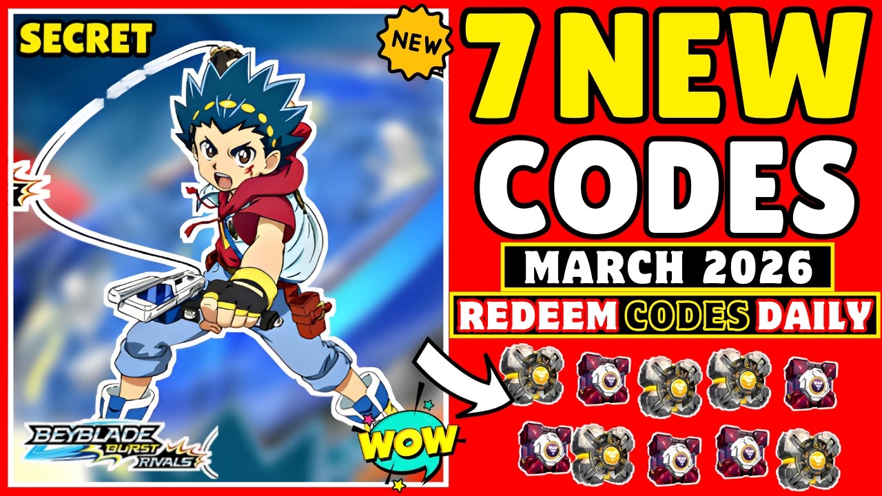 СЕГОДНЯ⚠️МАРТОВСКИЕ⚡КОДЫ⚠️ПРОМОКОДЫ ДЛЯ BEYBLADE BURST RIVALS 2025 - ПОДАРОЧНЫЙ КОД BEYBLADE BURS...