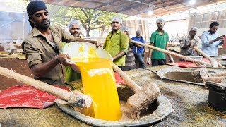 Indian Street Food of Hyderabad - Making HALEEM, SPICY Brain Curry + The BEST Street Food in India