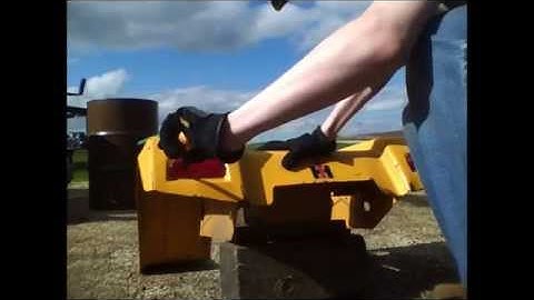 Building the garden tractor puller part 2