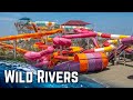 New Water Park in California! Wild Rivers Irvine - All Water Slides POV