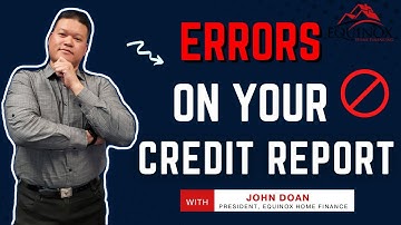 How to Check Your Credit Report for Errors