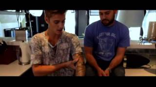 Justin Bieber- Tattoos Believe Movie (Deleted Scene)