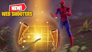 NEW Spider-Man's Web Shooters Mythic in Fortnite