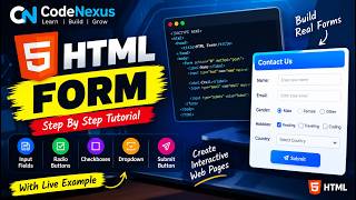 HTML Forms Part 1 || Sample form controls 