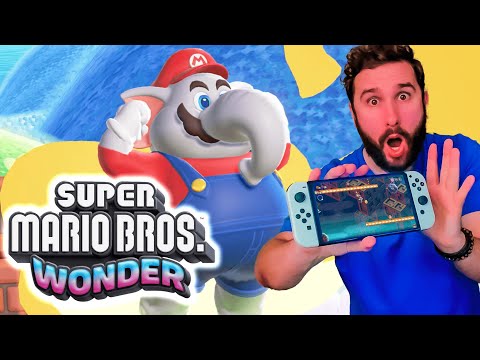 NOUVEAU SUPER MARIO WONDER sur NINTENDO SWITCH 🚨 GAMEPLAY & INFOS