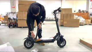 Assembling an electric scooter Jueshuai Scooter 2400w with Aliexpress