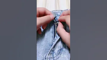 Fix Jeans Zipper 
