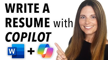 How to Write a Resume Using AI in Microsoft Word with Copilot - Beginner Tutorial