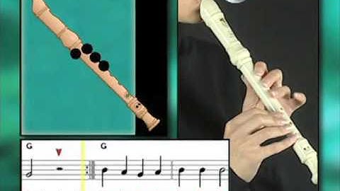 Ex006 How to Play Recorder - Recorder Lessons for Beginners