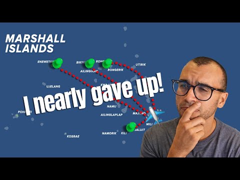 Travel within the Marshall Islands is ROUGH! 🇲🇭