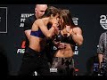 UFC on FOX 30 Weigh-Ins: Joanna Jedrzejczyk vs. Tecia Torres Staredown - MMA Fighting