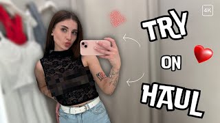 [4K]  Transparent Outfit Collection Try-On Haul 2024's | Molly
