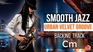 Backing track - Urban Velvet groove in C minor (96 bpm)