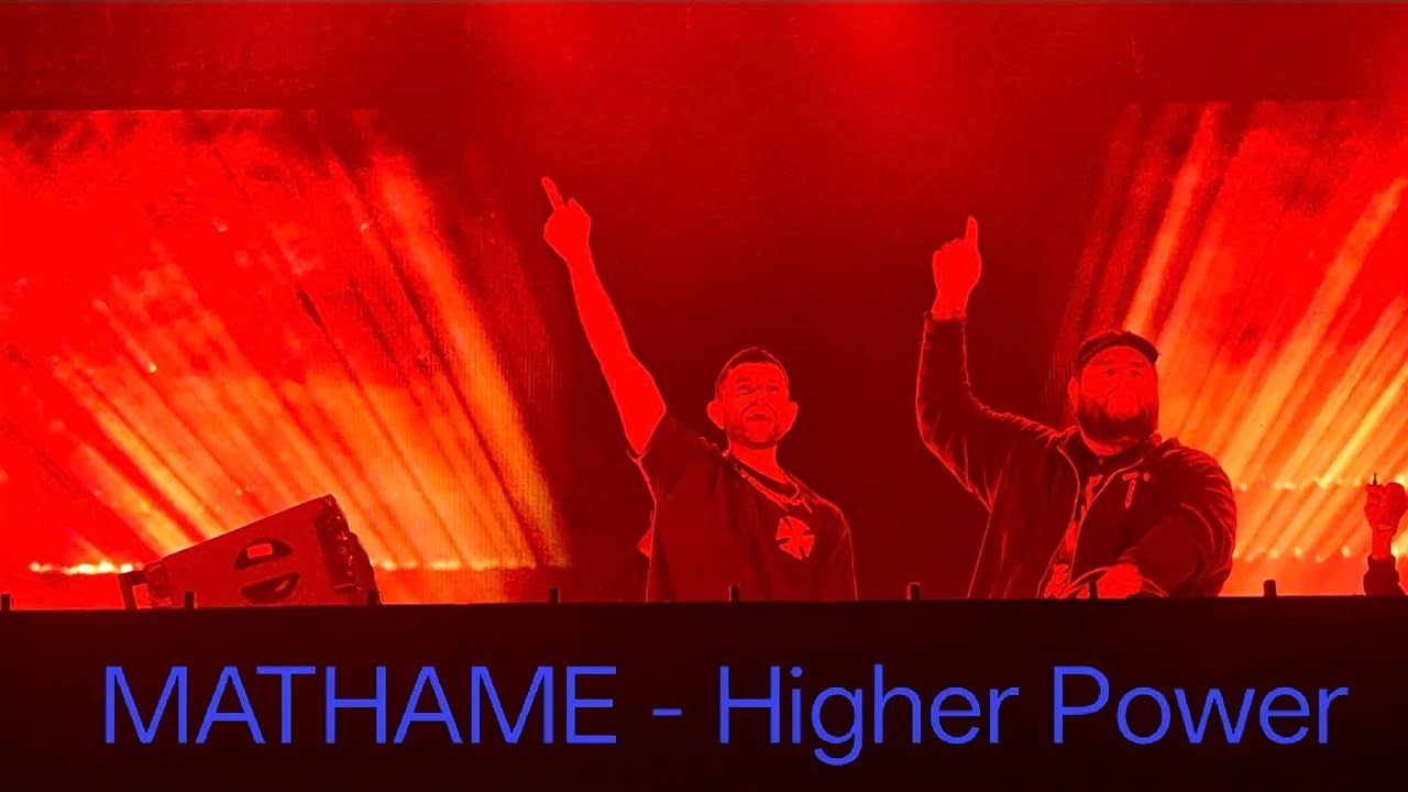 Mathame - Higher Power Remix LIVE