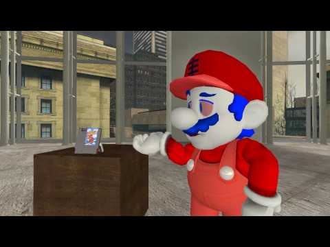 Grand Dad showing his art (Gmod Lip Syncing Test)