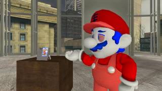 Grand Dad showing his art (Gmod Lip Syncing Test)