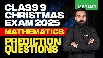 Class 9 Christmas Exam : Maths | PREDICTION QUESTIONS ! |