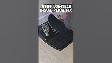 Logitech G29/G920 Stiff Brake Pedal Fix
