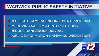 City of Warwick, police launching new red light camera program