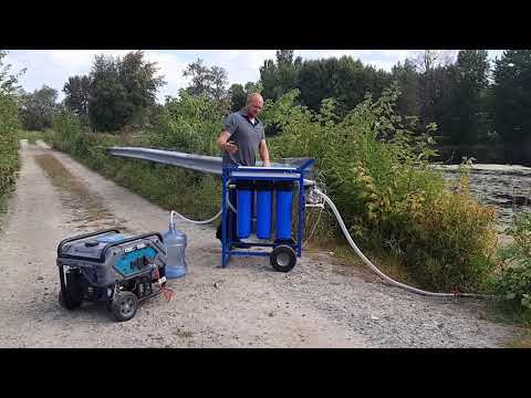 Filtering swamp water