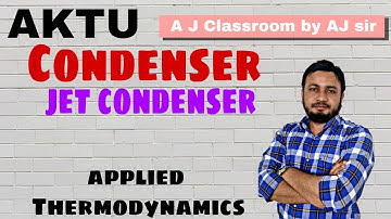 CONDENSER, JET CONDENSER (PARALLEL FLOW AND COUNTER FLOW) #condenser #jetcondenser