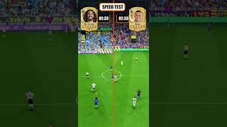 Cucurella Vs Mbappe  FC 26 Speed Test⚡ | #kylianmbappe #shorts #eafc25