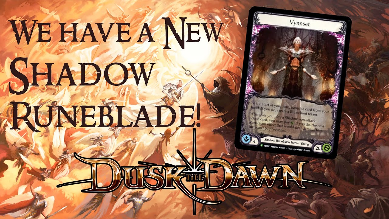 Vynnset a new Shadow Runeblade! - Flesh and Blood TCG