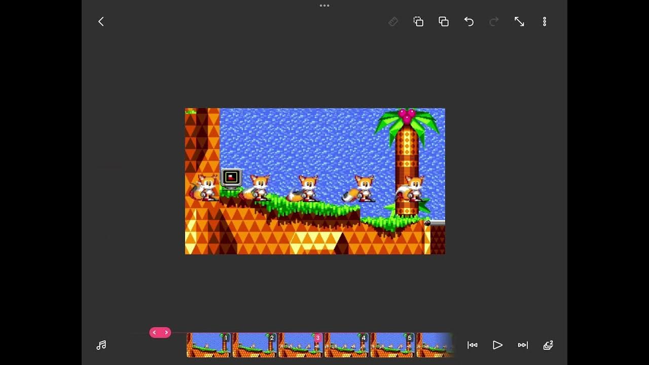 How to make sprites animations in FlipaClip ios - YouTube