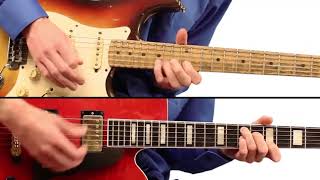 Slow Blues Mode Mixture in E Jam Along from Guitar Lesson