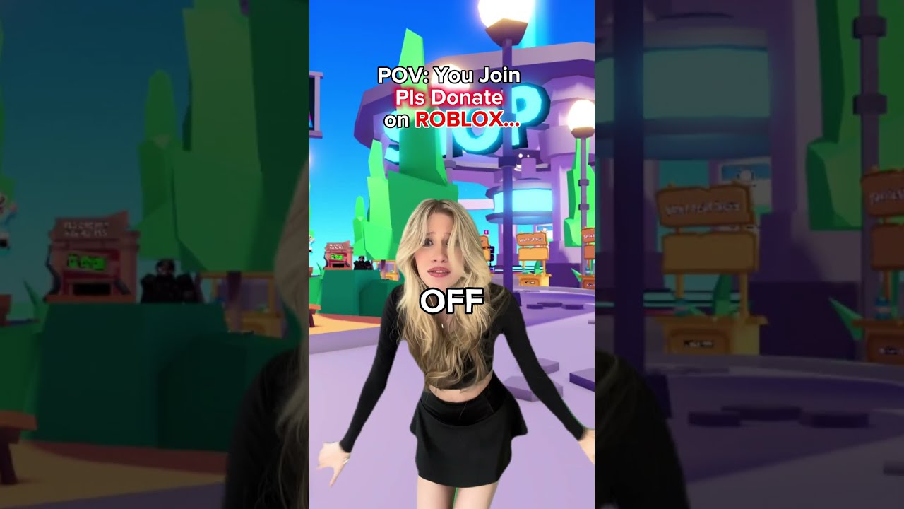 POV You Join PLS DONATE On ROBLOX 