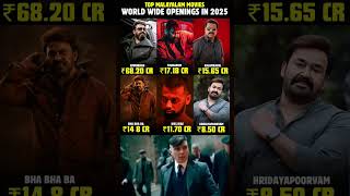 Malayalam Movies Top Openings In 2025