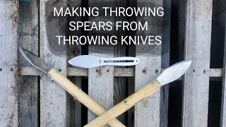 Making cheap throwing spears