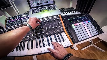 Modern Synthwave - Hands on the Moog Subsequent37 and Omnisphere 2.5