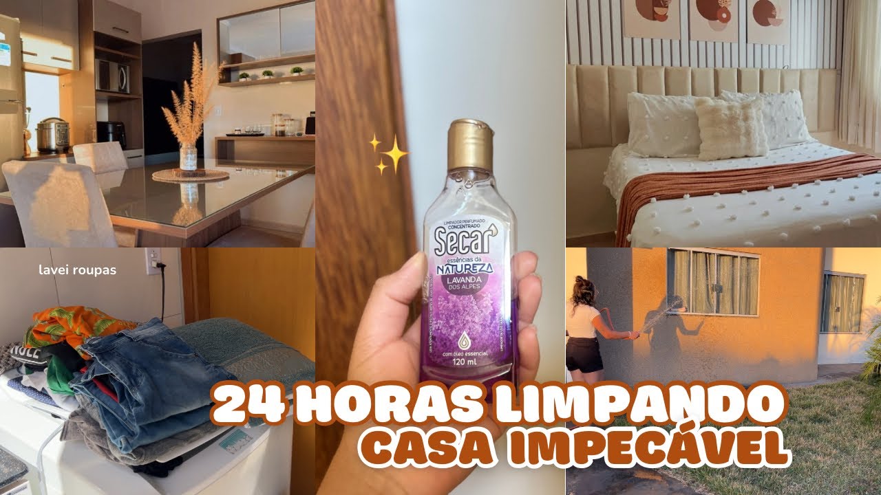 FIZ UMA FAXINA COMPLETA SOZINHA | Limpei + lavei roupa + organizei tudo 💖