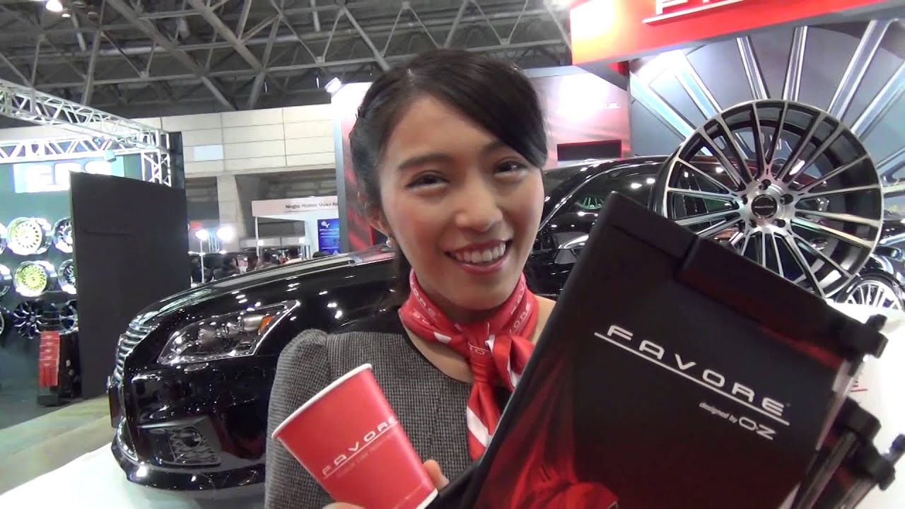 東京オートサロン15 美人コンパニオン 千葉美里さん 1日目 Youtube