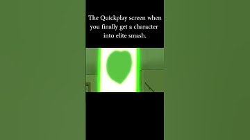 When you get a character into elite smash