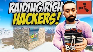 Raiding the Richest Team of Russian Hackers! - Rust Solo Survival Gameplay