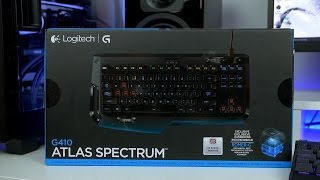 Excel spade Legepladsudstyr Logitech G410 Atlas Spectrum Review - YouTube