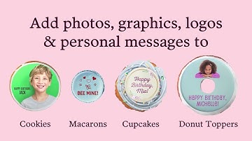 Eddie® - The Edible Ink Printer - Print directly onto cookies, macarons and more