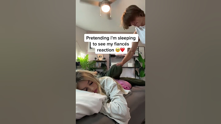 Pretending I’m Sleeping To See My Fiancés Reaction 🥹❤️