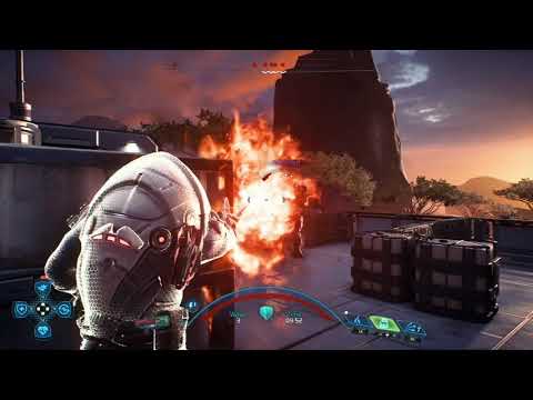 Video: Vijf Minuten Mass Effect Andromeda-gameplay Onthult Krogan, Turian Squadmates