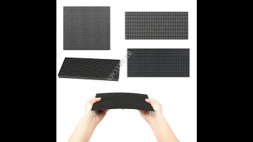 Spotpear RGB full-color LED dot matrix display with adjustable brightness Flexible display