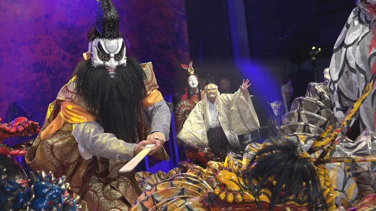 Iwami Kagura - `いわみ かぐら ロンドン・マツリ – JAPAN MATSURI – LONDON TRAFALGAR SQUARE 2019