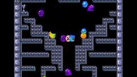 Bubble Bobble level guide -- round 10 -- www.adamdawes.com
