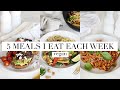 5 Meals I Eat Every Week (Vegan) | JessBeautician