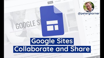 Google Sites - Collaborate and share