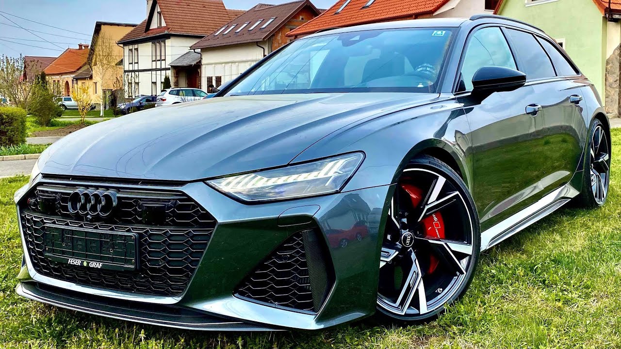 Daytona Grey Audi RS6 C8 Quattro! The perfect color for