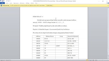Percobaan ke 4 pada Z80 Simulator